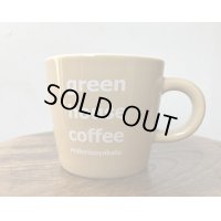 SOLDOUT!! ORIGINALマグカップ/　GREEN HOUSE COFFEE /　ベージュ