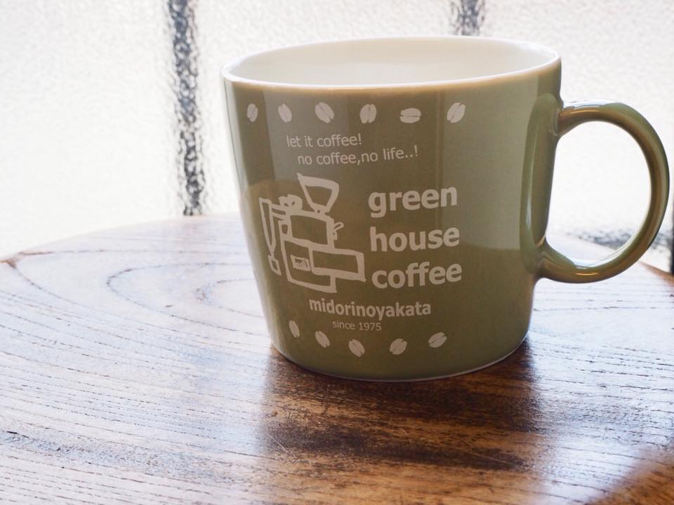 画像: **SOLDOUT(再販予定なし）**ORIGINALマグカップ/LET IT COFFEE/　OLIVE GREEN